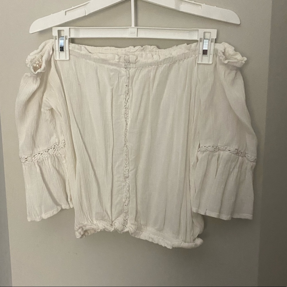 White off the shoulder Top